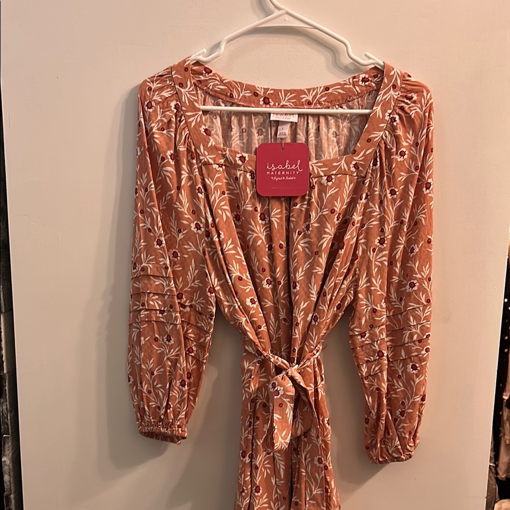 Isabel Maternity Floral shirt